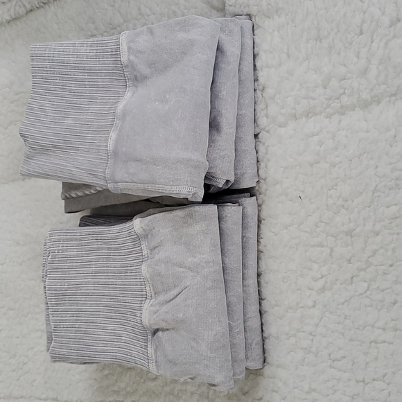 17. Free People Good Karma Leggings Ice Grey - Picture 14 of 17